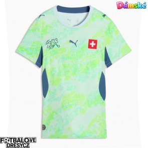 Švýcarsko Dámské Venkovní Dres MS 2026 Krátký Rukáv